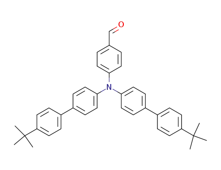 Benzaldehyde, 4-[bis[4'-(1,1-dimethylethyl)[1,1'-biphenyl]-4-yl]amino]-