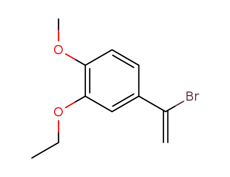 1-bromo-1-(3-ethoxy-4-methoxyphenyl)ethene
