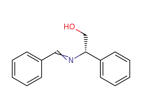 (S)-2-Phenyl-2-{[1-phenyl-meth-(E)-ylidene]-amino}-ethanol