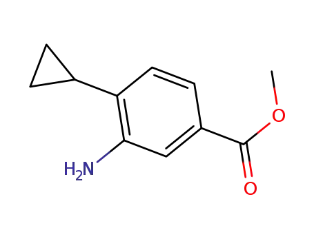 methyl 3-amino-4-cyclopropylbenzoate