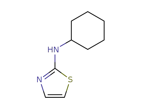Molecular Structure of 1438-45-5 (N-cyclohexyl-1,3-thiazol-2-amine)
