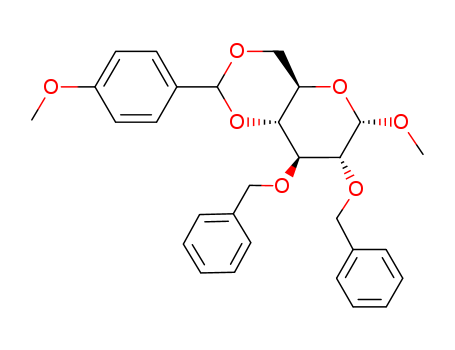 Methyl 2,3-di-O-benzyl-4,6-O-(4-methoxybenzylidene)-a-D-glucopyranoside