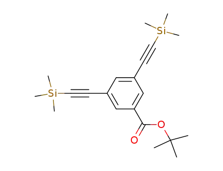 t-butyl 3,5-di(trimethylsilylethynyl)benzoate