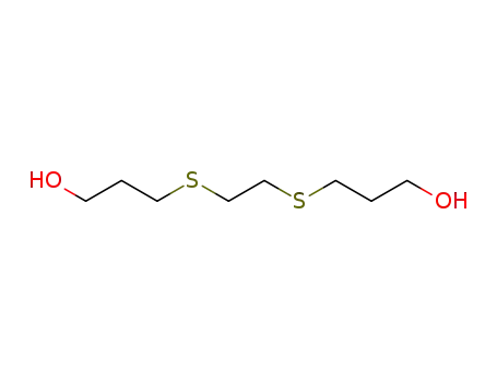 Molecular Structure of 4756-21-2 (3,3'-[1,2-Ethanediylbis(thio)]bis-1-propanol)