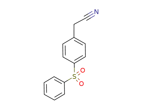 (4-benzenesulfonyl-phenyl)-acetonitrile