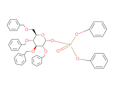 diphenyl 2,3,4,6-tetra-O-benzyl-α-D-glucosyl phosphate
