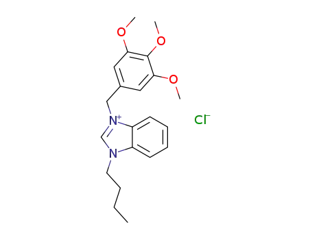 1-(n-butyl)-3-(3,4,5-trimethoxybenzyl)benzimidazolium chloride