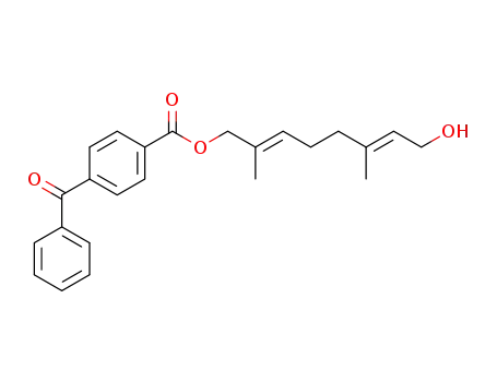 8-(4-benzoylbenzoyloxy)-geraniol