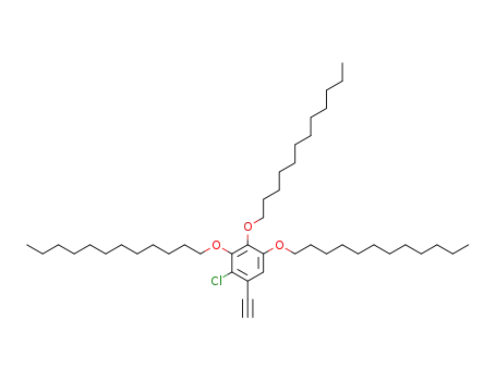 Benzene, 2-chloro-3,4,5-tris(dodecyloxy)-1-ethynyl-