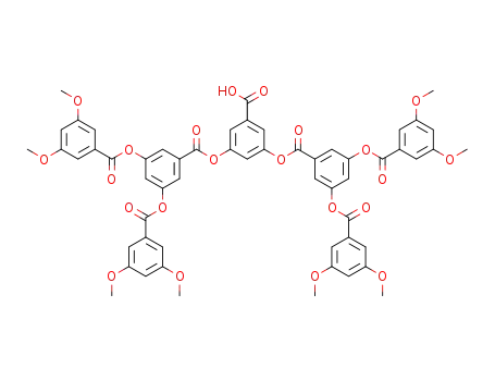 3,5-bis[3',5'-bis(3'',5''-dimethoxybenzoyloxy)benzoyloxy]benzoic acid