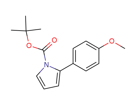 1H-Pyrrole-1-carboxylic acid, 2-(4-methoxyphenyl)-, 1,1-dimethylethyl
ester