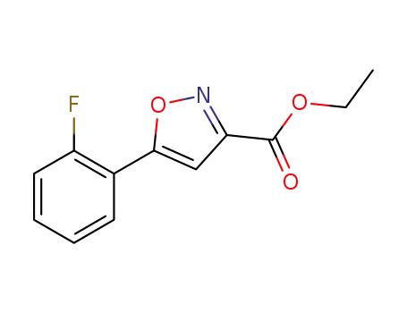 ethyl 5-(2-fluorophenyl)isooxazole-3-carboxylate