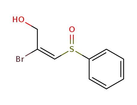 (E)-2-bromo-3-(phenylsulfinyl)-2-propen-1-ol