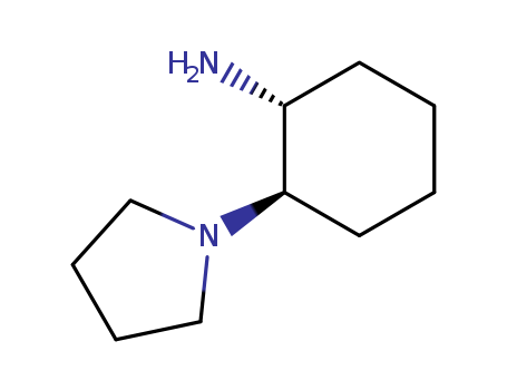 Cyclohexanamine, 2-(1-pyrrolidinyl)-, (1R,2R)-