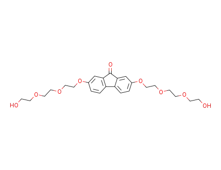 9H-Fluoren-9-one, 2,7-bis[2-[2-(2-hydroxyethoxy)ethoxy]ethoxy]-