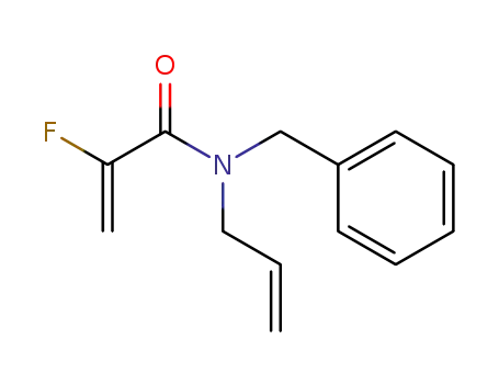 2-Propenamide, 2-fluoro-N-(phenylmethyl)-N-2-propenyl-