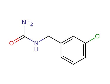 Molecular Structure of 76502-61-9 (3-CHLOROBENZYL UREA)
