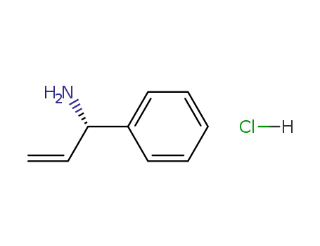 Molecular Structure of 1181394-16-0 ((S)-1-phenylprop-2-en-1-amine hydrochloride)