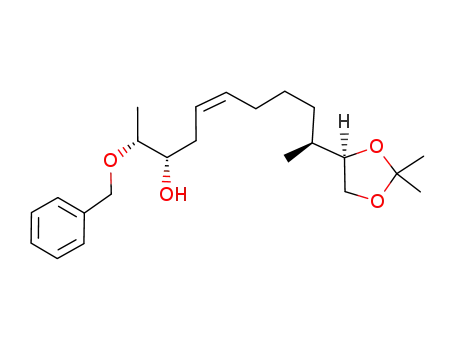 (2R,3S,10S,5Z)-2-benzyloxy-10-[(4R)-2,2-dimethyl-1,3-dioxolan-4-yl]undec-5-en-3-ol