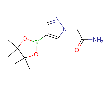 2-(4-(4,4,5,5-tetramethyl-1,3,2-dioxaborolan-2-yl)-1H-pyrazol-1-yl)acetamide