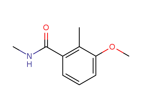 Molecular Structure of 95330-29-3 (Benzamide, 3-methoxy-N,2-dimethyl-)