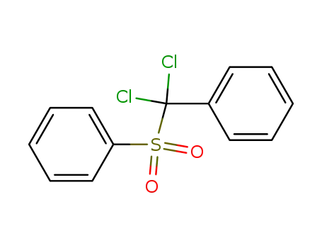 Molecular Structure of 5533-32-4 (Benzene, [(dichlorophenylmethyl)sulfonyl]-)