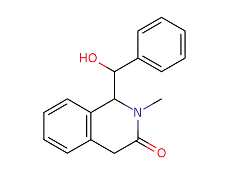 3(2H)-Isoquinolinone, 1,4-dihydro-1-(hydroxyphenylmethyl)-2-methyl-