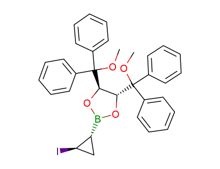 (1'R,2'R,4R,5R)-2-(2'-iodocyclopropyl)-4,5-bis(methoxydiphenylmethyl)-1,3,2-dioxaborolane