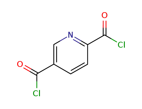 Molecular Structure of 5620-35-9 (Pyridine-2,5-dicarbonyl chloride)