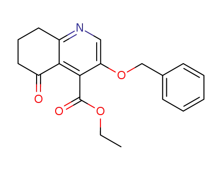 3-(benzyloxy)-4-(ethoxycarbonyl)-5-oxo-5,6,7,8-tetrahydroquinoline