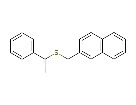 2-{[(1-Phenylethyl)sulfanyl]methyl}naphthalene