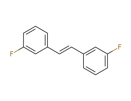 Molecular Structure of 177981-30-5 (Benzene, 1,1'-(1E)-1,2-ethenediylbis[3-fluoro-, (E)-)