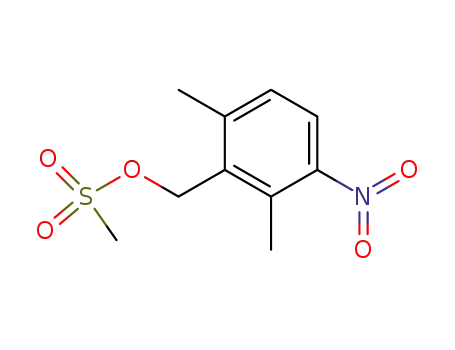 Benzenemethanol, 2,6-dimethyl-3-nitro-, methanesulfonate (ester)