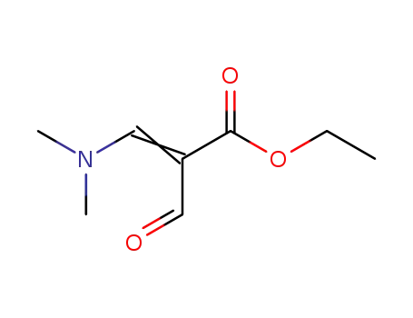 Molecular Structure of 92385-43-8 (Ethyl 3-dimethylamino-2-formylacrylate)