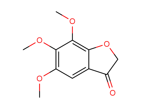5,6,7-trimethoxy-benzofuran-3-one