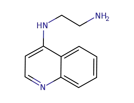 Molecular Structure of 259731-83-4 (4-(2-AMINOETHYL)AMINOQUINOLINE)
