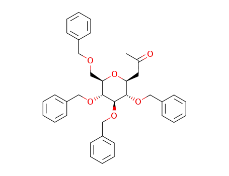 4,8-anhydro-5,6,7,9-tetra-O-benzyl-1,3-dideoxy-D-glycero-D-gulo-non-2-ulose