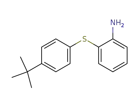 Benzenamine, 2-[[4-(1,1-dimethylethyl)phenyl]thio]-