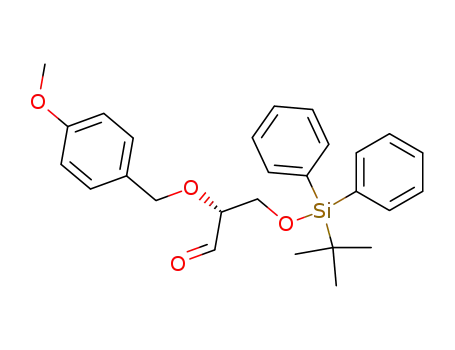 Propanal,
3-[[(1,1-dimethylethyl)diphenylsilyl]oxy]-2-[(4-methoxyphenyl)methoxy]-,
(2R)-