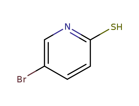 Molecular Structure of 56673-34-8 (3-Bromo-6-mercaptopyridine)