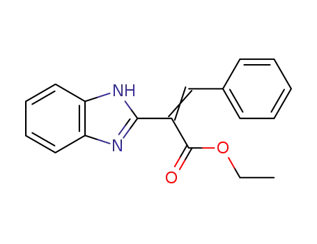 ethyl 2-(1H-benzimidazol-2-yl)-3-phenylprop-2-enoate
