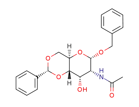 benzyl 2-acetamido-4,6-O-benzylidene-2-deoxy-α-D-allopyranoside