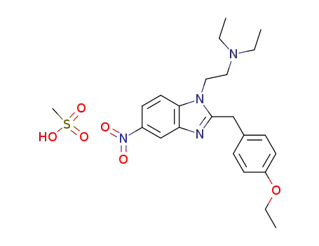 Molecular Structure of 58-75-3 (Etonitazene methanesulfonate)
