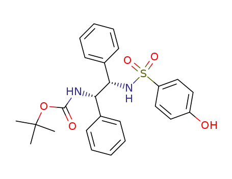 tert-butyl-(1S,2S)-2-(4-hydroxyphenylsulfonamido)-1,2-diphenylethylcarbamate