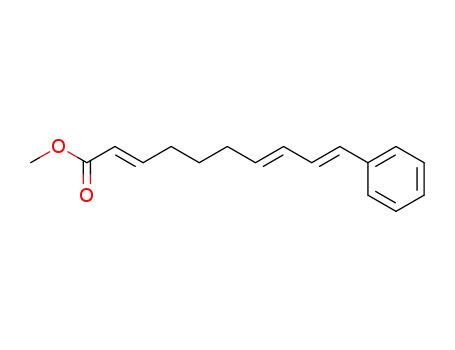 Molecular Structure of 864818-50-8 ((2E,7E,9E)-10-Phenyl-deca-2,7,9-trienoic acid methyl ester)