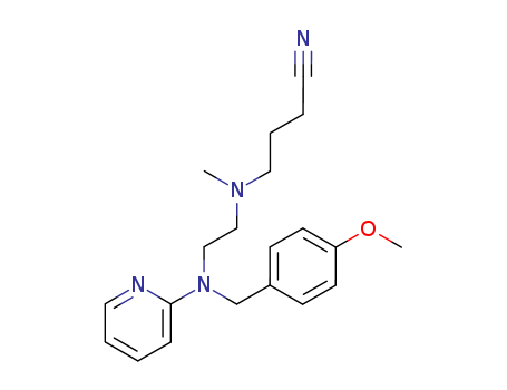 Butanenitrile,  4-[[2-[[(4-methoxyphenyl)methyl]-2-pyridinylamino]ethyl]methylamino]-