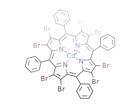 cadmium 2,3,7,8,12,13,17,18-octabromo-5,10,15,20-tetraphenylporphyrinate