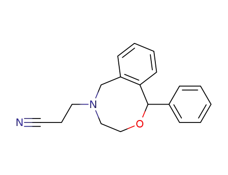 1-phenyl-1,3,4,6-tetrahydro-1H-2,5-benzoxazocine-5-propanenitrile