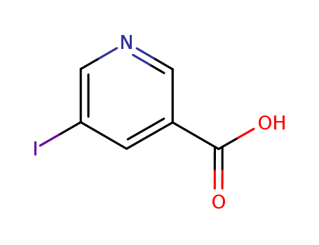 3-Pyridinecarboxylicacid, 5-iodo-