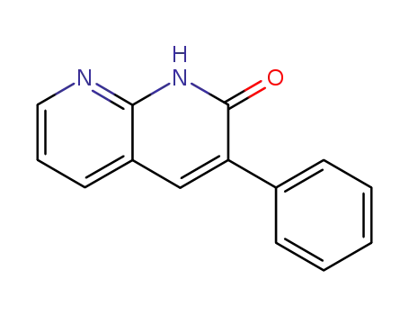 Molecular Structure of 5174-92-5 (3-Phenyl-1,8-naphthyridin-2(1H)-one)
